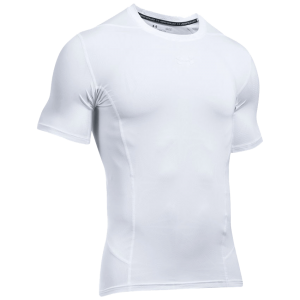 Under Armour HeatGear® SuperVent Armour Short Sleeve Compression T-Shirt White